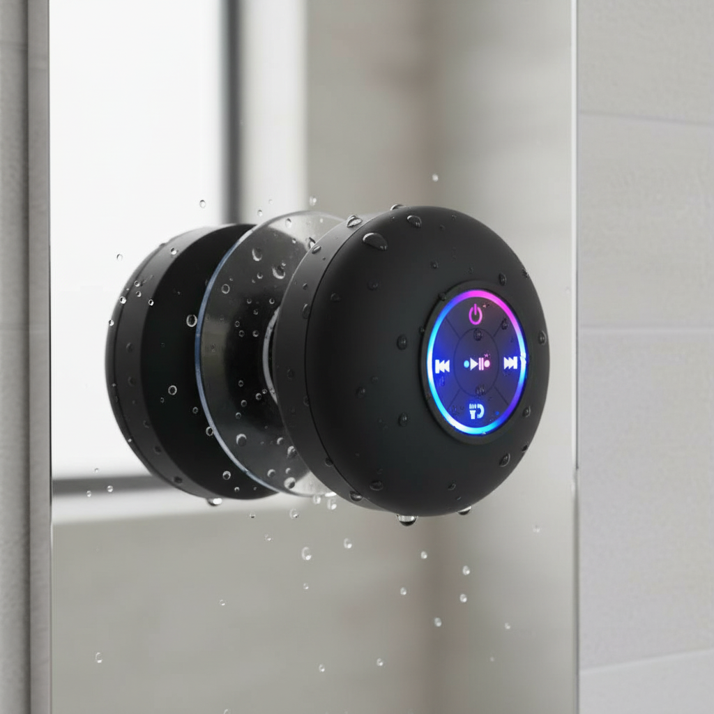 Luksify Głośnik Prysznicowy Przyssawkowy